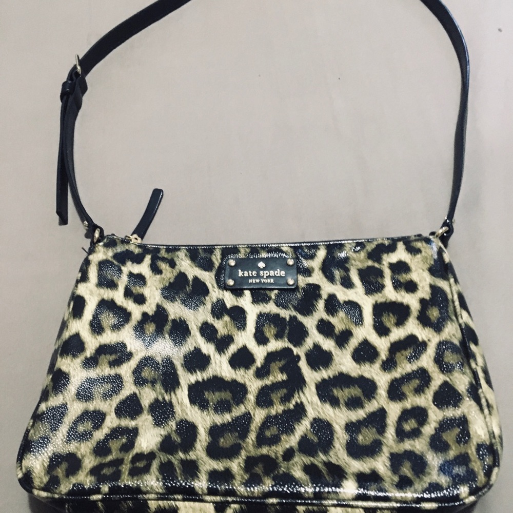 Gently Used Leopard Kate Spade Crossbody